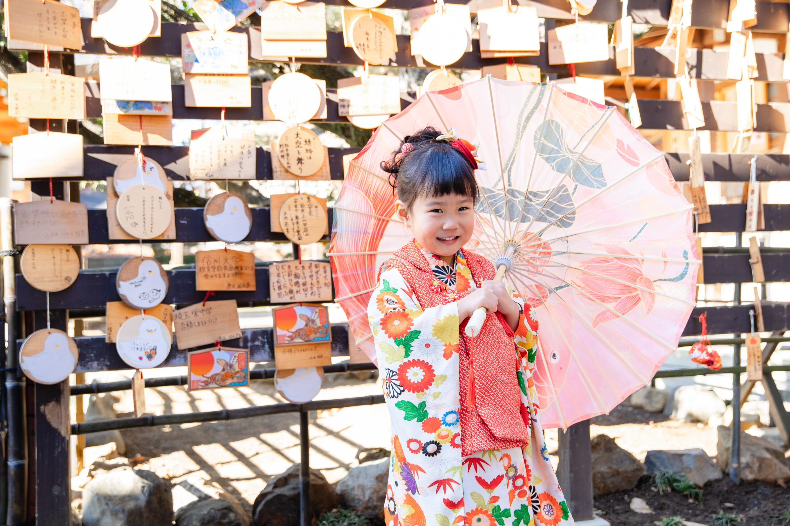 七五三　3歳　長野