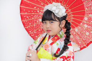 【七五三撮影プラン】傘で七五三☂️